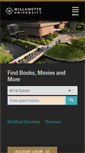 Mobile Screenshot of library.willamette.edu